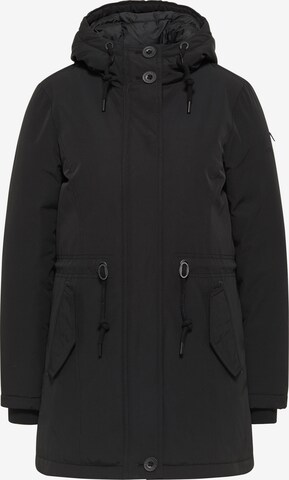 DreiMaster Klassik Winterparka in Schwarz: predná strana