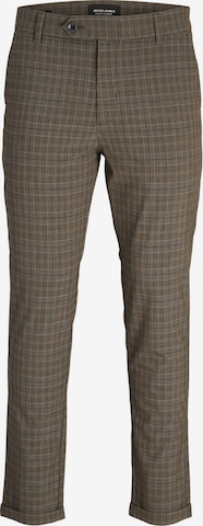 JACK & JONES Chino 'JPSTMarco JJConnor' in Bruin: voorkant