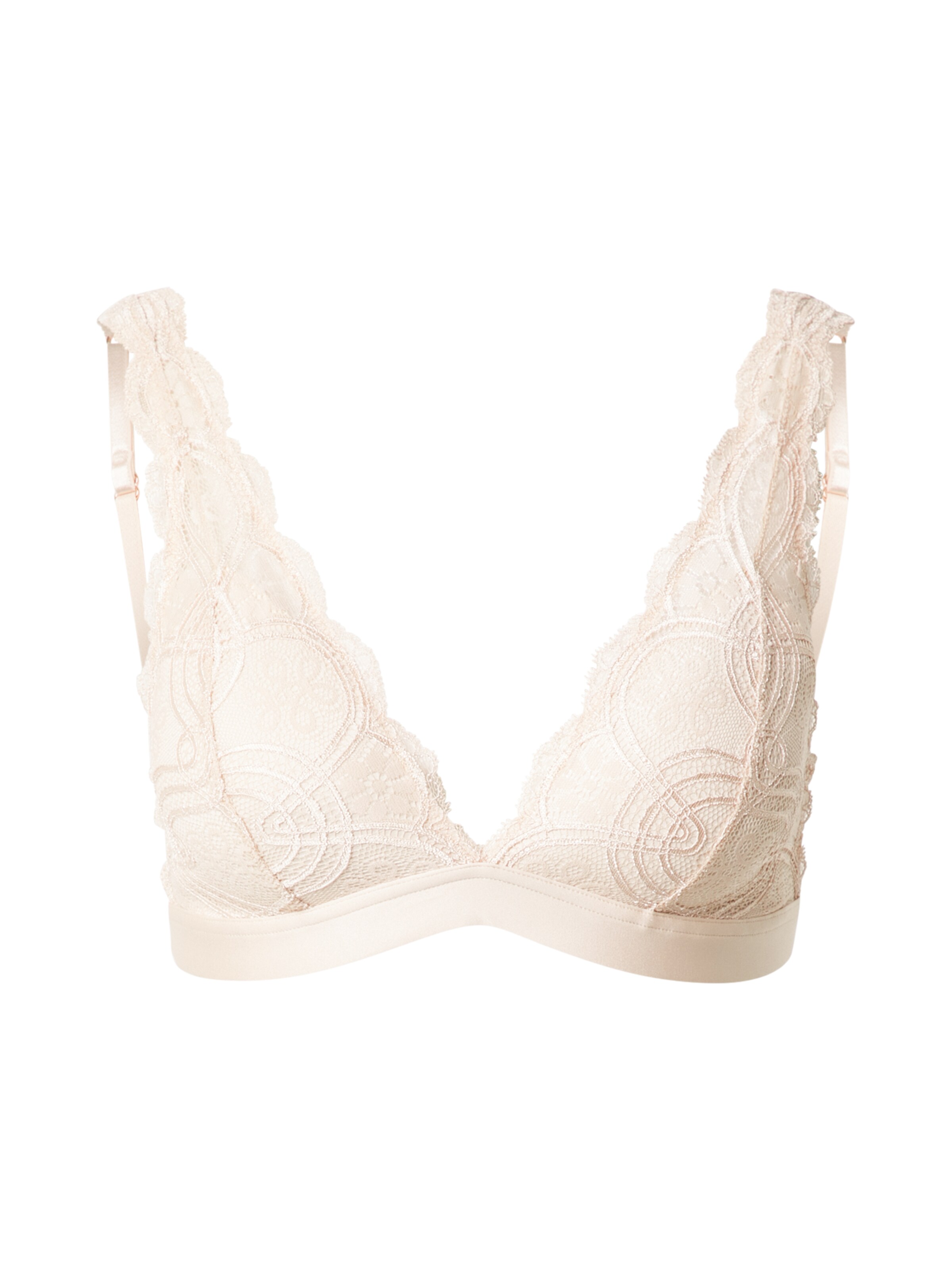 Triangle Soutien-gorge 'Poetry Fame' Mey en beige : devant
