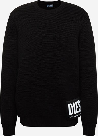 DIESEL Pullover 'HONOLULU' i sort / hvid, Produktvisning
