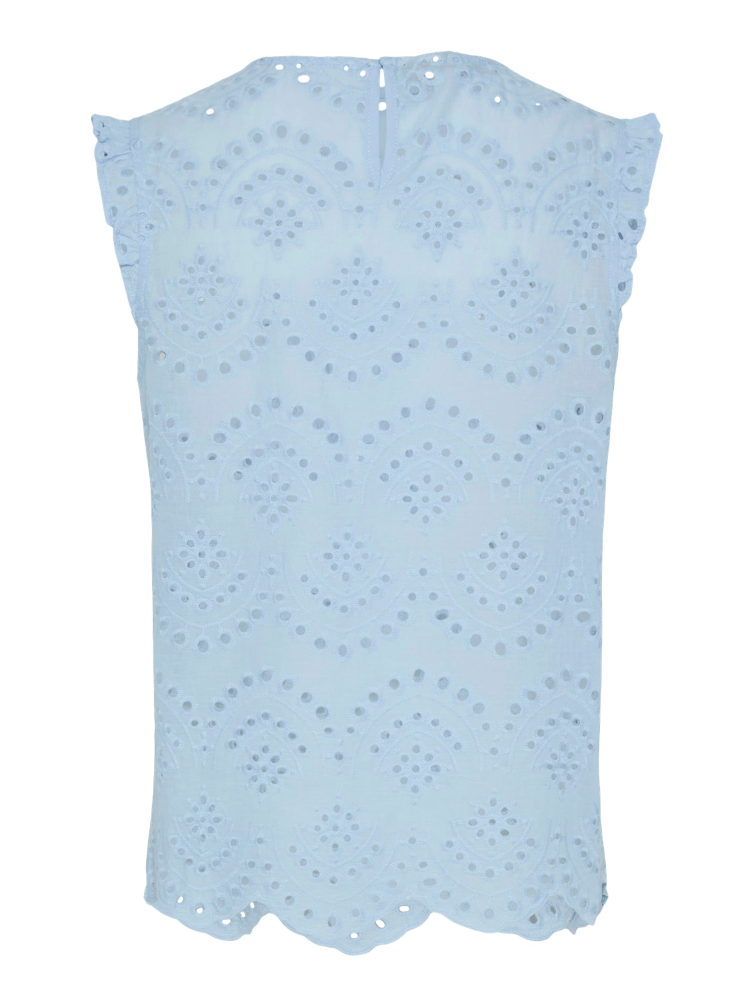 PIECES Blúzka 'VILDE' - Modrá