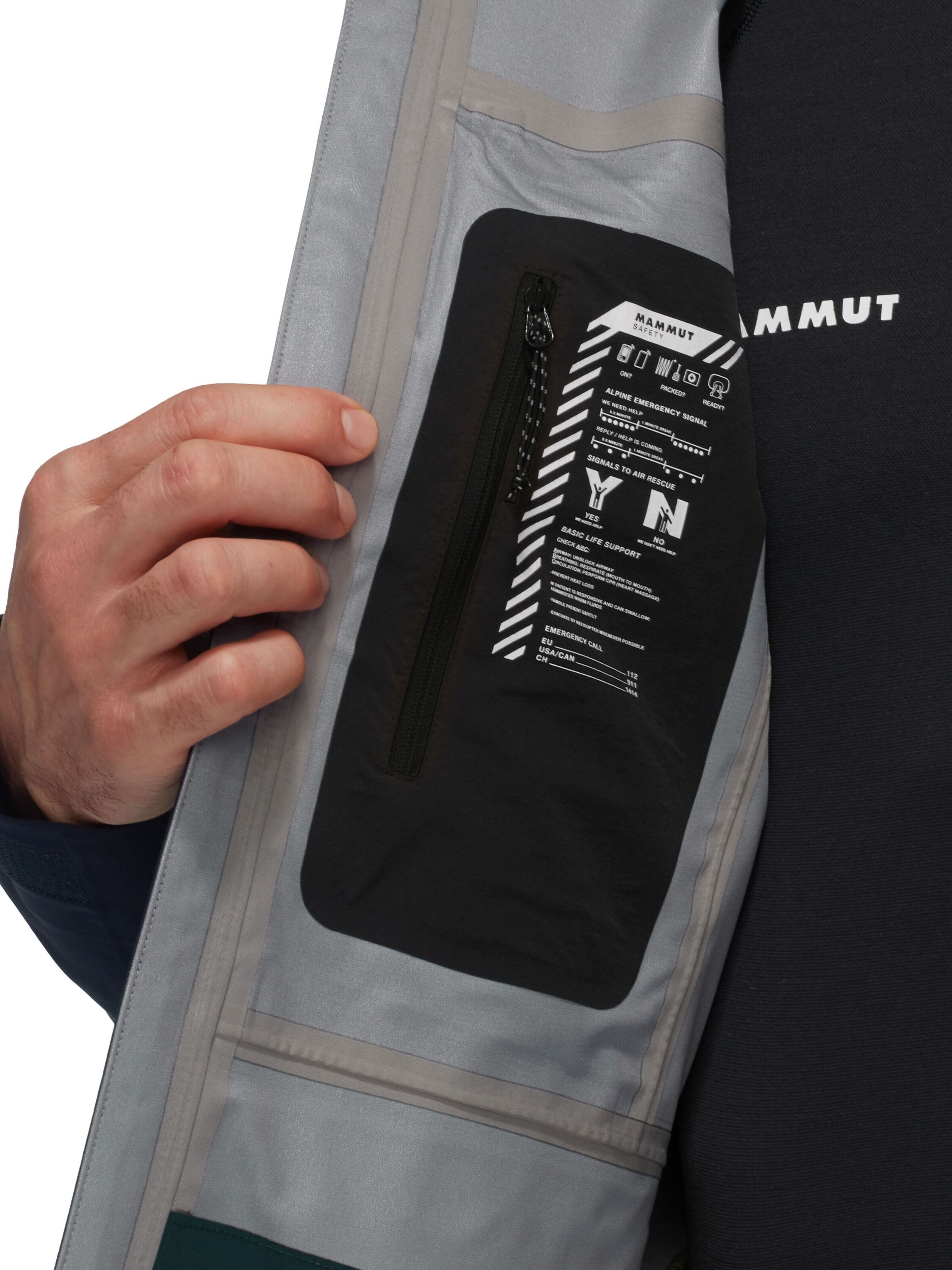 MAMMUT Outdoorjacke ‘Stoney’ in Blau