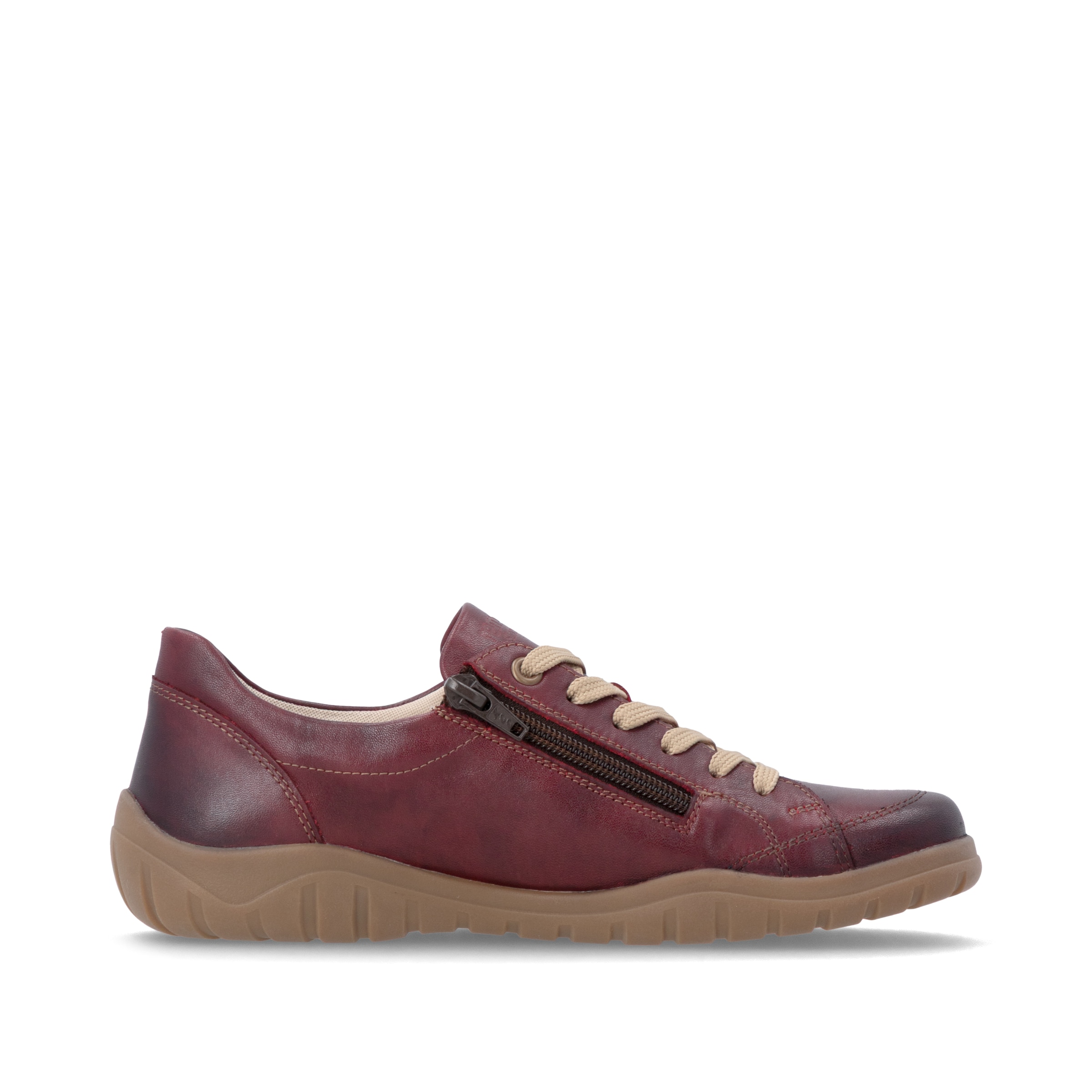 Chaussure de sport à lacets REMONTE en rouge