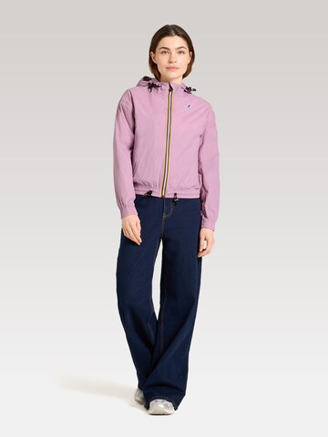 Veste mi-saison K-Way en violet