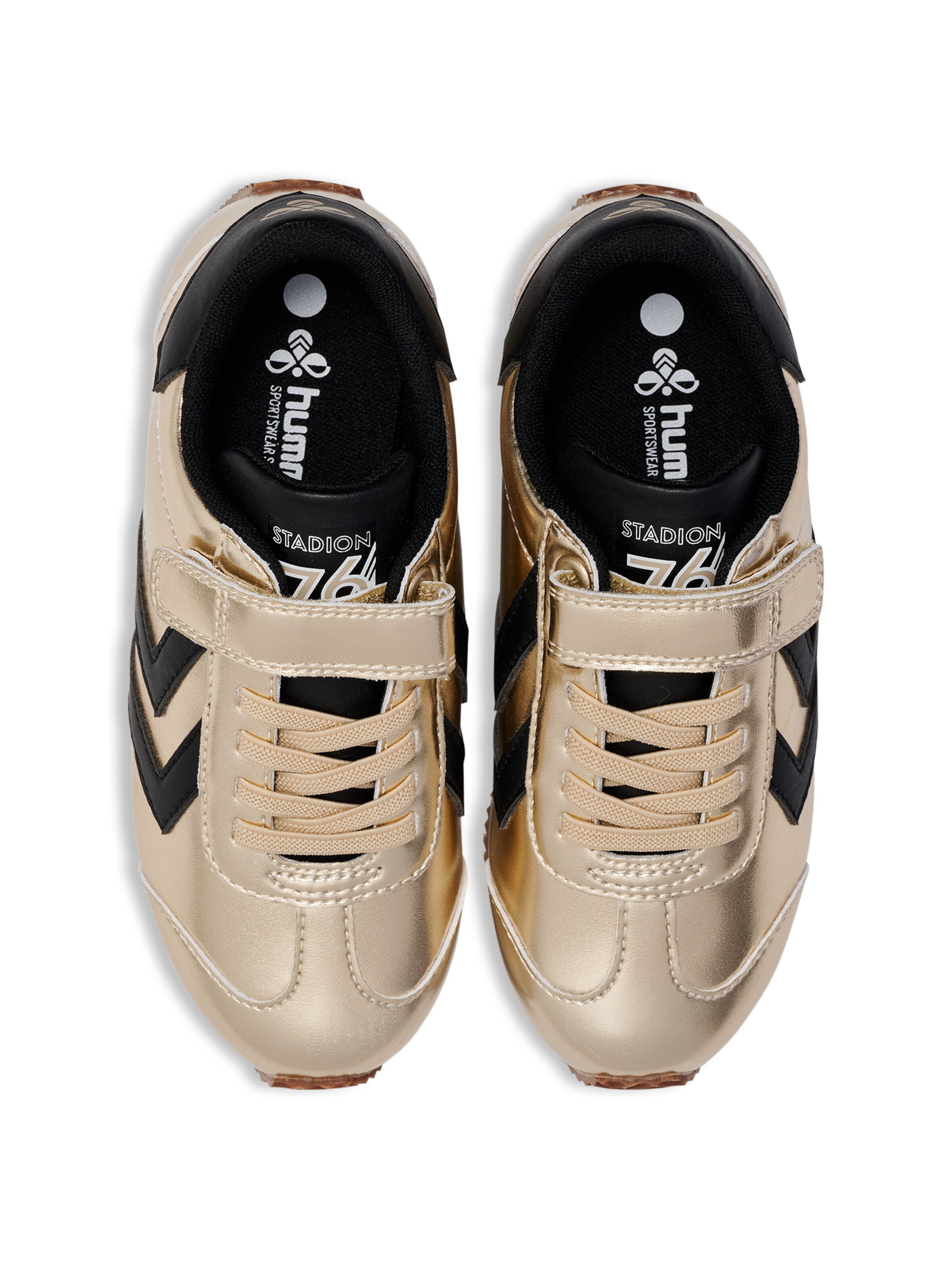 Hummel Sneaker 'Stadion Metallic' in Gold