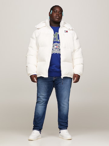 Tommy Jeans Plus Winter Jacket 'Alaska' in White