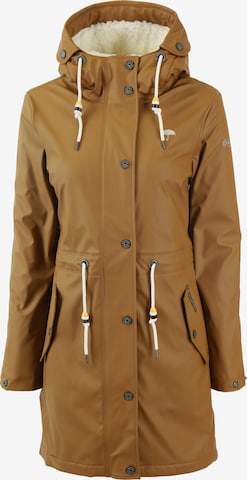 Manteau fonctionnel Schmuddelwedda en beige : devant