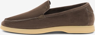 Boggi Milano Mocassin 'Aria' en 40 en brun foncé, Vue avec produit