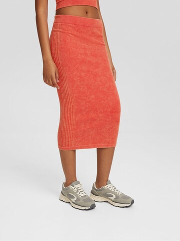 Bershka Skirt in Red