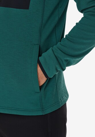 ENDURANCE Athletic Fleece Jacket 'Deerto' in Green