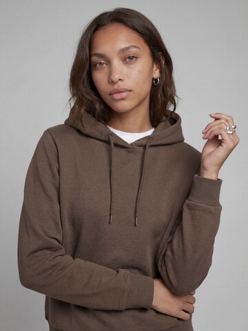 JJ RebelSweater majica 'JREBWVERA' - smeđa boja: prednji dio