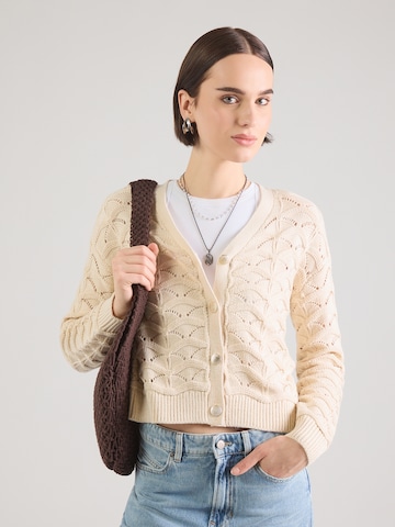 VERO MODA - Cárdigan 'VMINDIGO' en beige: frente