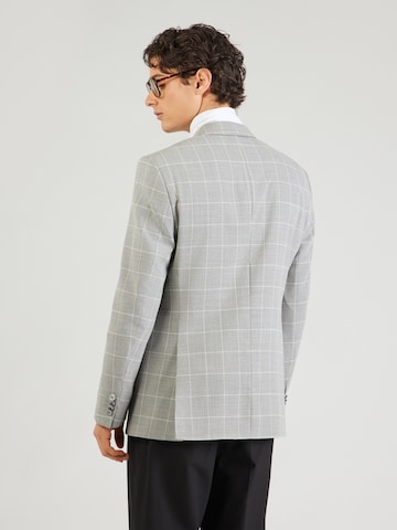 Coupe regular Veste de costume 'H-Jasper' BOSS en gris : derrière