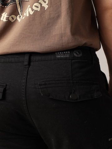Regular Pantalon cargo 'DANASON' Deeluxe en noir