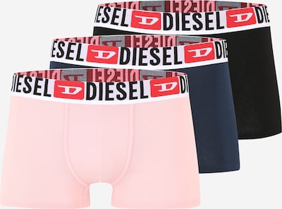 DIESEL Bokserishortsit 'DAMIENT' värissä laivastonsininen / roosa / musta, Tuotenäkymä