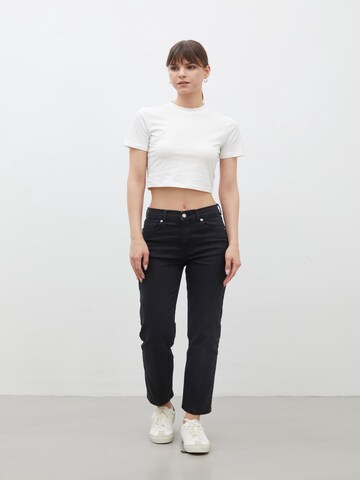 MANUKA Skinny Broek in Zwart