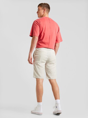 BOSS Zúžený Chino kalhoty – béžová