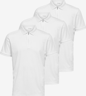 SELECTED Shirt 'Fave' in White: front