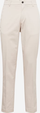 JACK & JONES - regular Pantalón de pinzas 'Kane Otis' en beige: frente