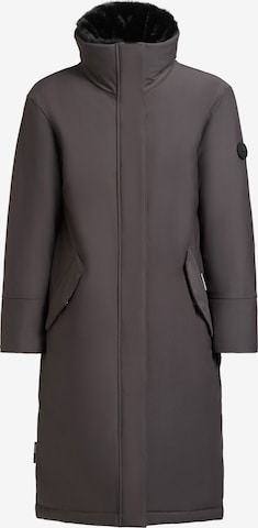khujo Wintermantel 'Collie' in Grau: Vorderseite