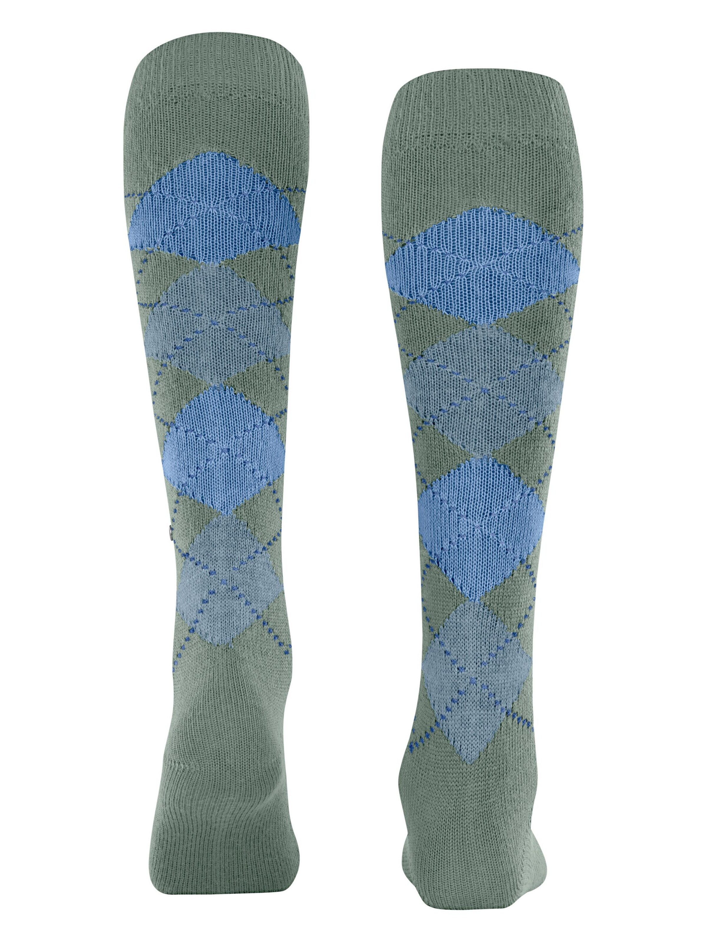 BURLINGTON Overknee Strümpfe 'Whitby'‌‌‌‌‌‌ in Grün