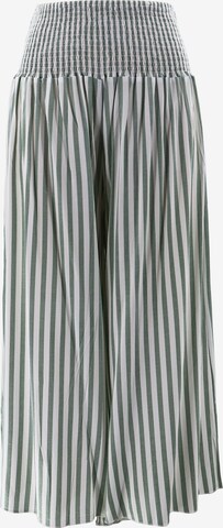 AIKI KEYLOOK Loosefit Kalhoty 'Pantasy' – zelená: přední strana