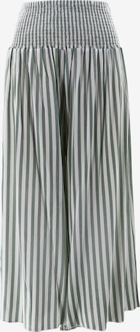 AIKI KEYLOOK Loose fit Trousers 'Pantasy' in Green: front