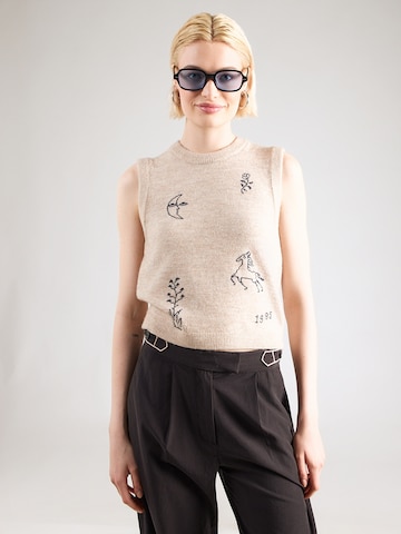 SCOTCH & SODA Свитер в Бежевый: спереди