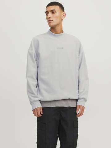 Sweat-shirt JACK & JONES en gris : devant