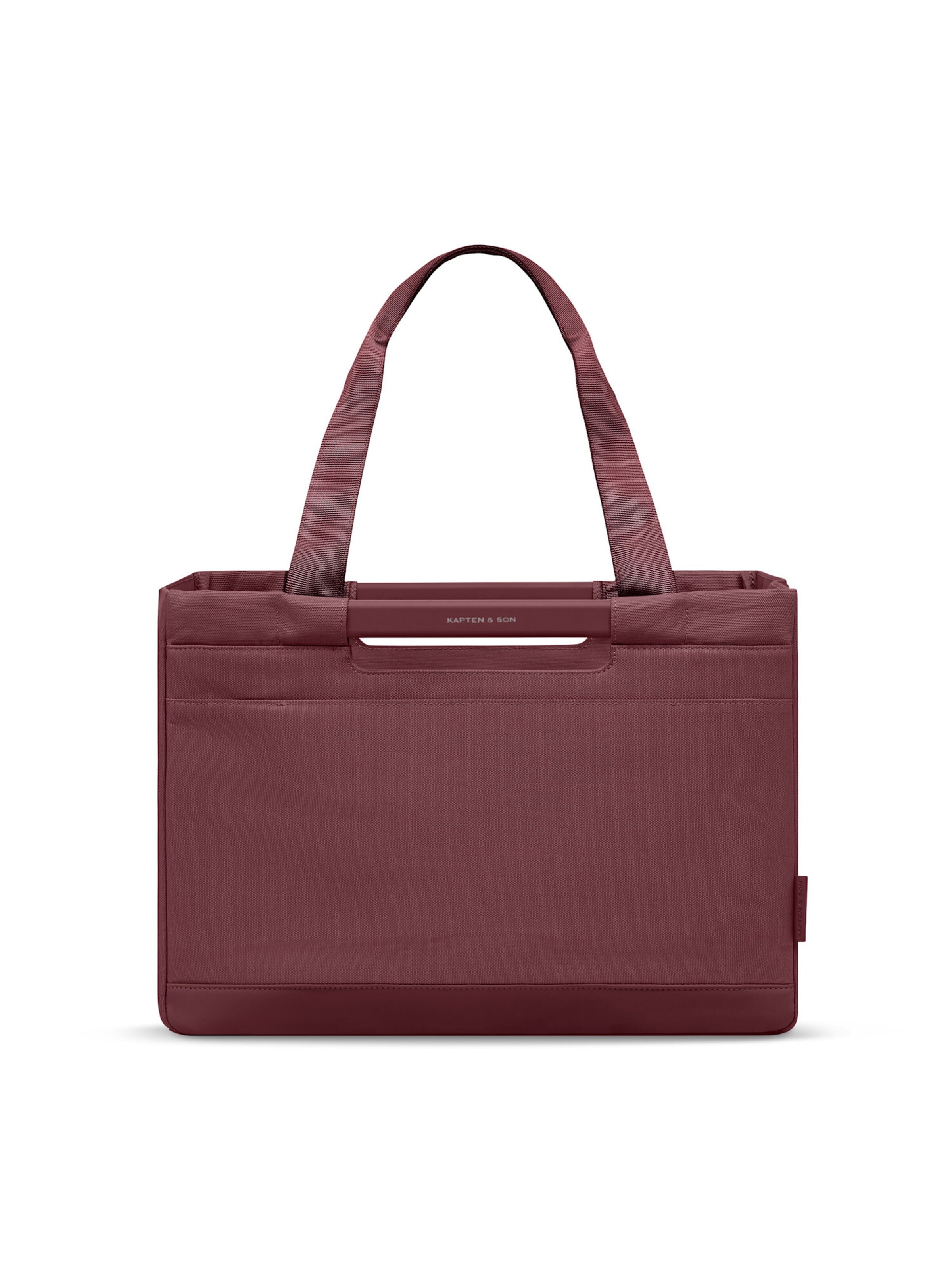 Kapten & Son Shopper 'Vaasa Shopping Basket' in Red: front