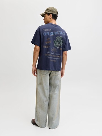 JACK & JONES T-Shirt 'JORUpstate' in Blau