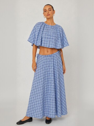 Crās Rok ' Dollycras ' in Blauw: voorkant