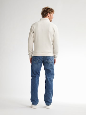 Petrol Industries - Sudadera con cremallera 'Kenai' en blanco
