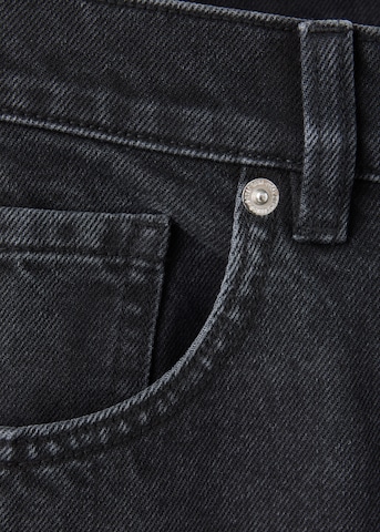 Barrel Jean 'SIMONE' MANGO en noir