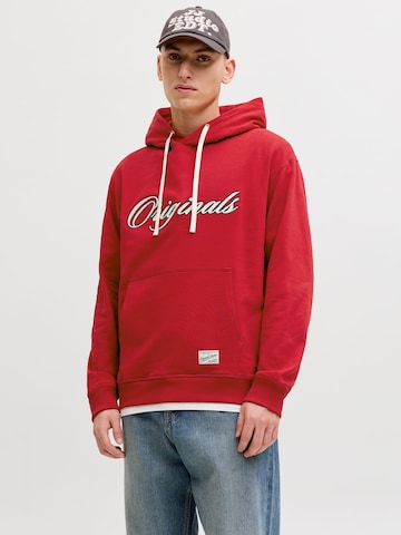 Felpa di JACK & JONES in rosso: frontale