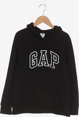 GAP Sweatshirt & Zip-Up Hoodie in M in Black: front