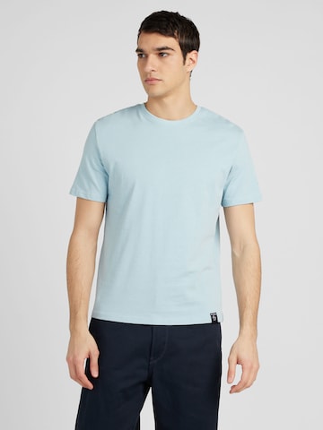Key Largo Shirt 'RUDI' in Blauw: voorkant