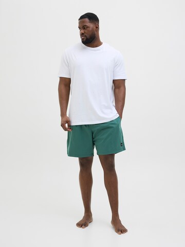 Jack & Jones Plus Plavecké šortky 'JPSTMaui' – zelená
