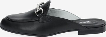 Nero Giardini Mules in Black