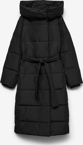 Manteau d’hiver Vero Moda Curve en noir : devant