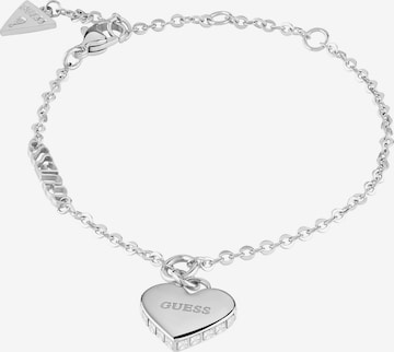 GUESS Bracelet 'Falling In Love' in Silver: front