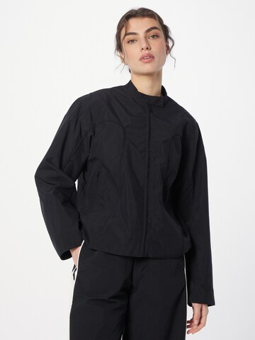 WEEKDAY Between-season jacket 'Joan' in Black: front