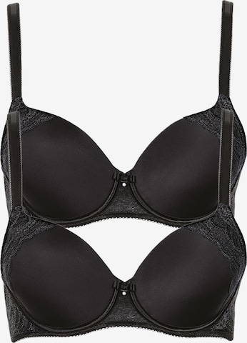 Lisca Bra 'Evelyn' in Black: front
