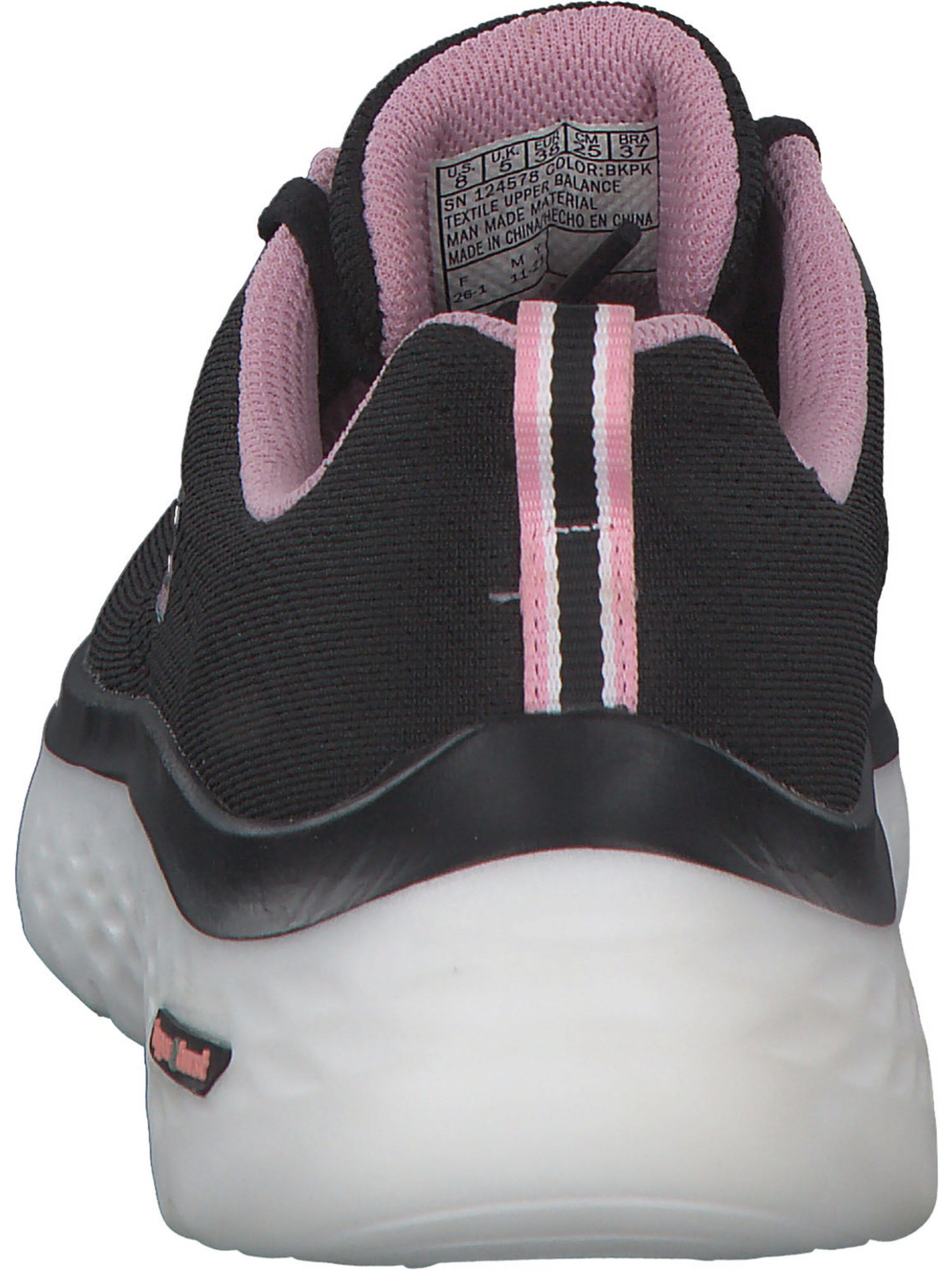 Baskets basses '124578' SKECHERS en noir