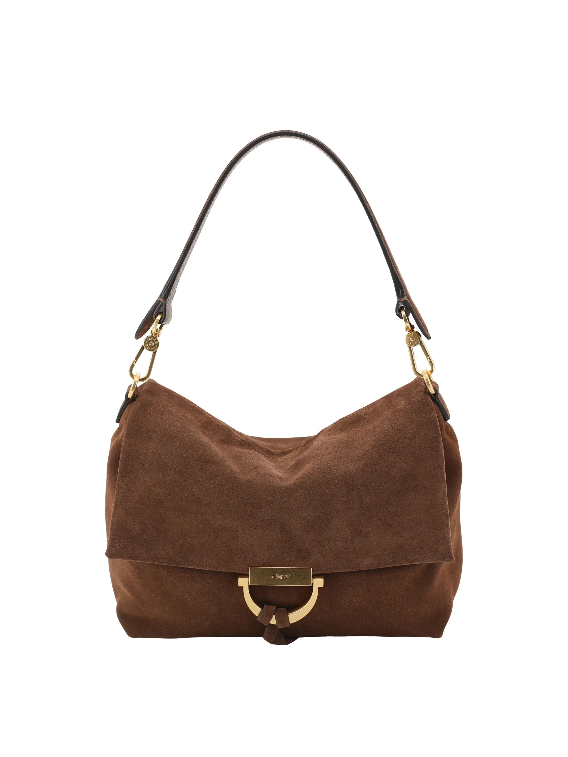 ABRO Shoulder Bag 'TEMI' in Brown: front