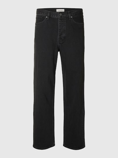 SELECTED HOMME Jeans in Black denim, Item view