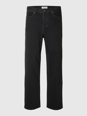Jean SELECTED HOMME en noir : devant