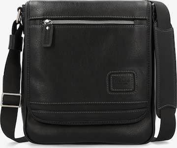 Picard Umhängetasche 'Breakers' in Schwarz: Vorderseite