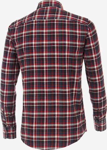 VENTI Regular fit Button Up Shirt in Red