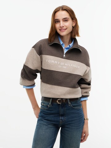 TOMMY HILFIGER Sweatshirt i beige: forside